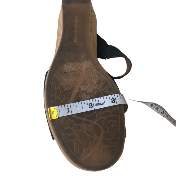 ROCKPORT Wedges Ladies size 10US Black and Tan. Extremely good condition - Picture 13 of 13